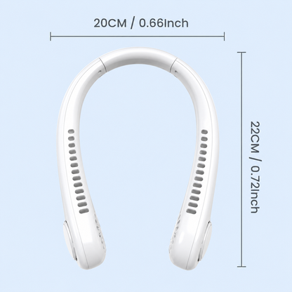 🥳 HOT SALE 🥳 50K+ SOLD! 🍃 Neck Air Conditioner Fan – Quiet, Hands-Free Cooling 😎🌬️