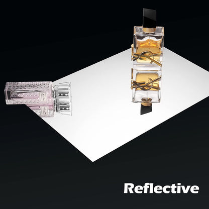 Self-adhesive mirror sticker with backing tape, 20 × 40 inch