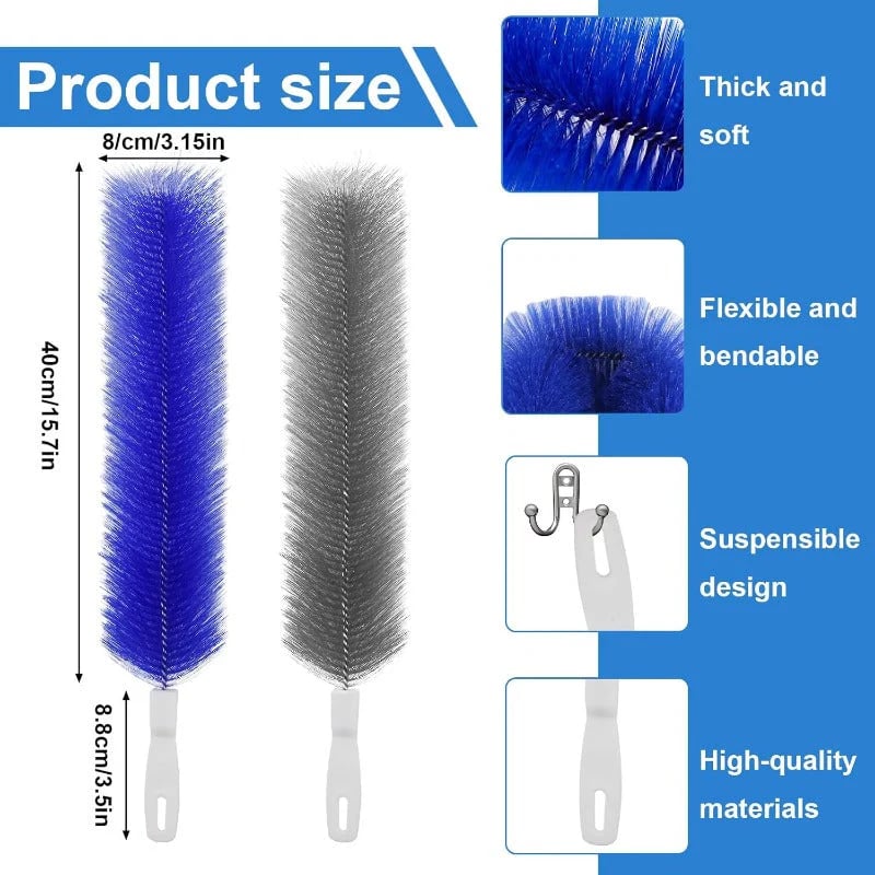 🔥Day Sale 50% OFF🔥90° Flexible Ceiling & Fan Dust Magnet